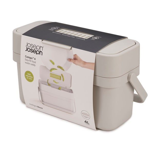 Compo bézs komposztálható hulladék gyűjtő - Joseph Joseph-image-4