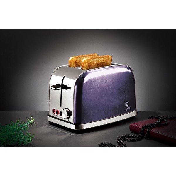 Lila kenyérpirító Purple Metallic Line - BerlingerHaus-image-1