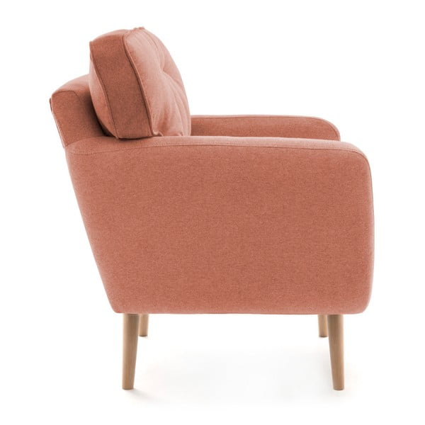 Malva lazac színű fotel kispárnával - Vivonita-image-3