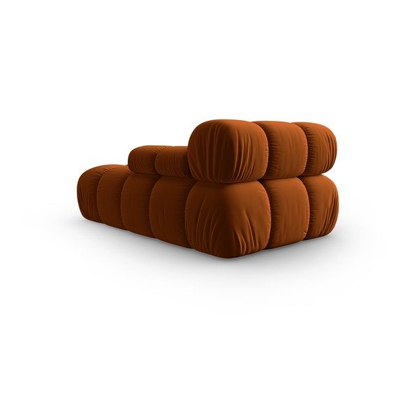 Narancssárga bársony heverő (jobb oldali) Bellis – Micadoni Home-image-4