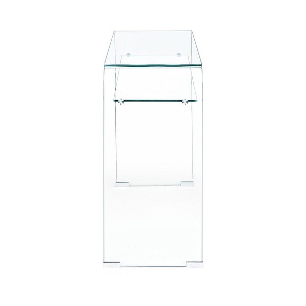 Üveg konzolasztal 35x110 cm Iride – Bizzotto-image-3