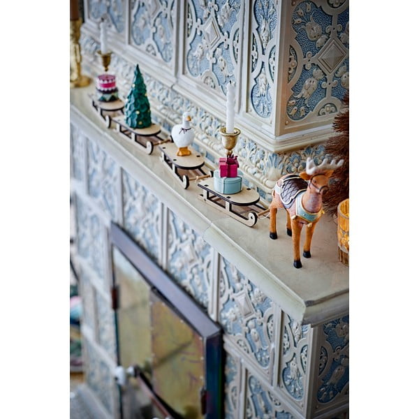 Poligyanta gyertyatartó karácsonyi mintával Dasher – Bloomingville-image-1