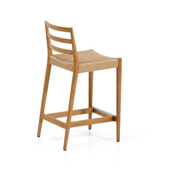 Natúr színű tölgyfa bárszék (ülésmagasság 65 cm) Analy – Kave Home-image-2