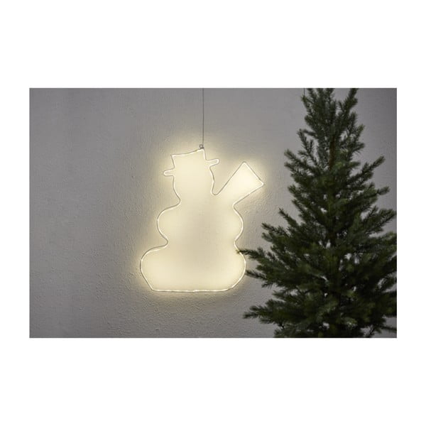 Lumiwall Snowman függő világító LED dekoráció, magasság 50 cm - Star Trading