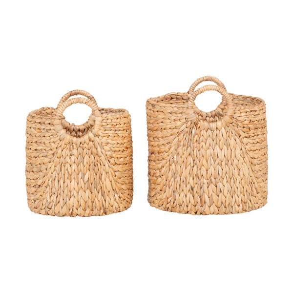 Vízijácint tárolókosár szett 2 db-os ø 35x37 cm Passo – House Nordic