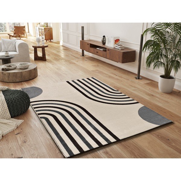 Krémszínű szőnyeg 80x150 cm Garden – Universal-image-1