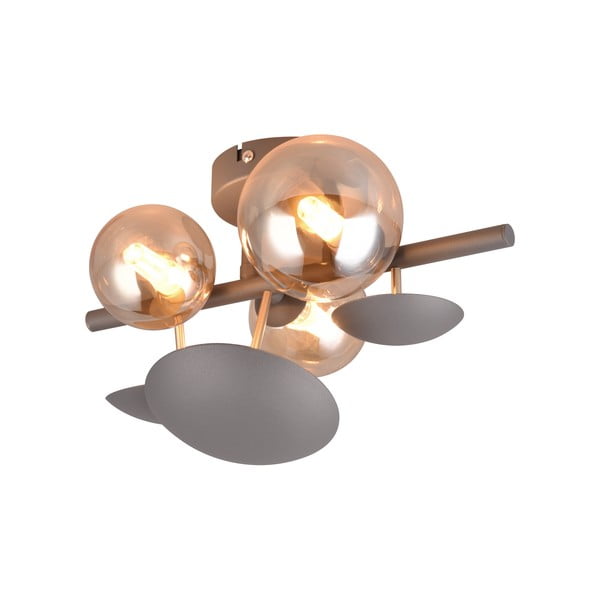Szürke-aranyszínű fali lámpa Bubble – Trio Select-image-1