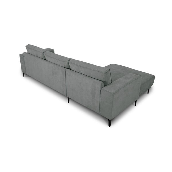 Sötétszürke sarokkanapé (bal oldali) Copenhagen – Scandic-image-4