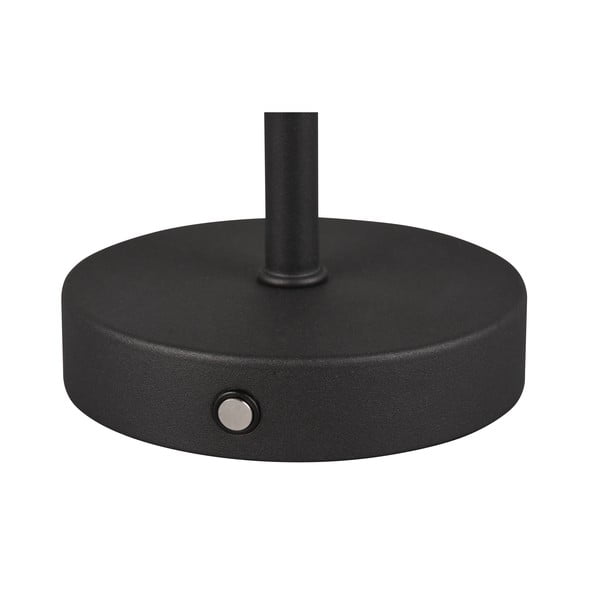 Matt fekete LED szabályozható asztali lámpa (magasság 30 cm) Jeff – Reality-image-3