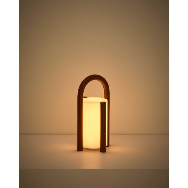 USB LED hordozható kültéri lámpa ø 14 cm Leros – Kave Home-image-1