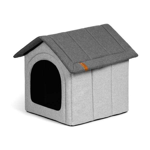 Világosszürke kutya ház 52x53 cm Home XL - Rexproduct
