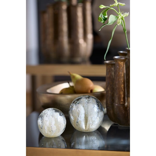 Üveg papírnehezék (magasság 8 cm) Coral – Light & Living-image-1