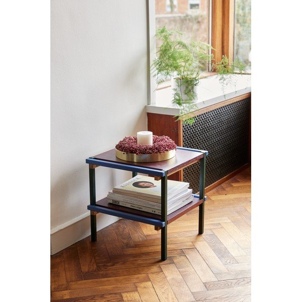 Fém dekoratív tálca szett 3 db-os ø 33 cm Embrace – Hübsch-image-1