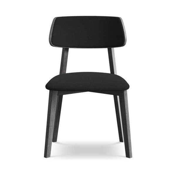 Fekete tömörfa étkezőszék Niu – Makamii-image-1