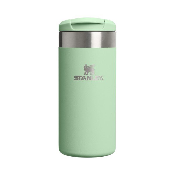 Zsályaszínű rozsdamentes acél termobögre 350 ml AeroLight™ Transit Mug Pistachio – Stanley