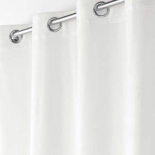 Fehér bársony függöny 140x260 cm Velouriane – douceur d'intérieur
