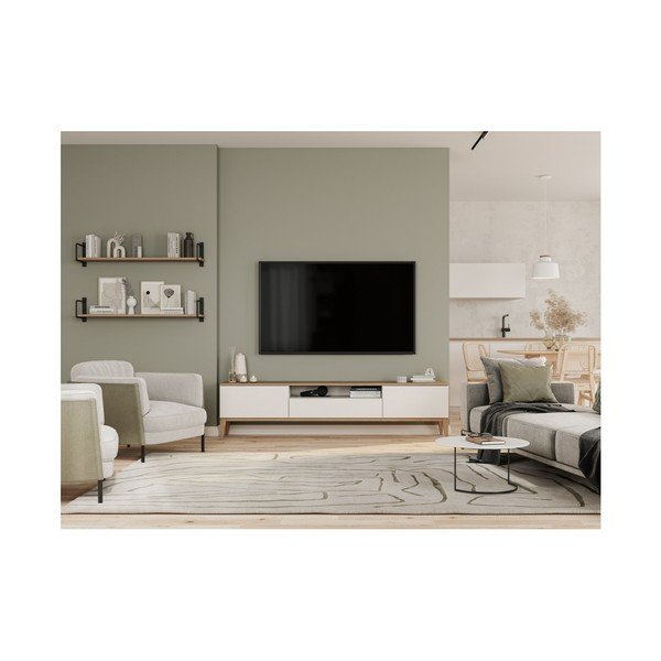 Fehér függőlámpa fém búrával Margus – GTV-image-1