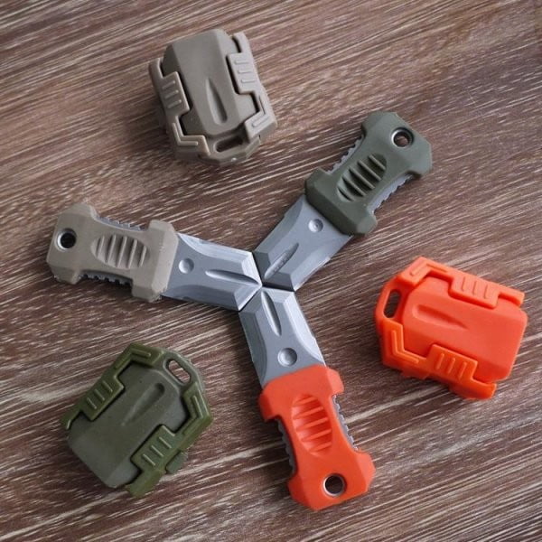 Narancssárga mini zsebkés túrázáshoz - Gift Republic-image-1