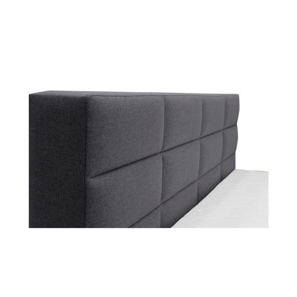 Reve szürke kétszemélyes ágy, 140 x 200 cm - Mazzini Beds-image-2