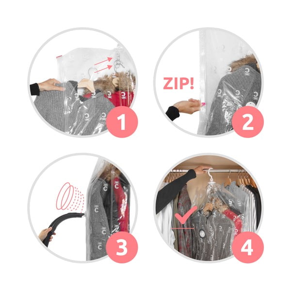 Vákuumzsák készlet 2 db-os Espace L – Compactor-image-3