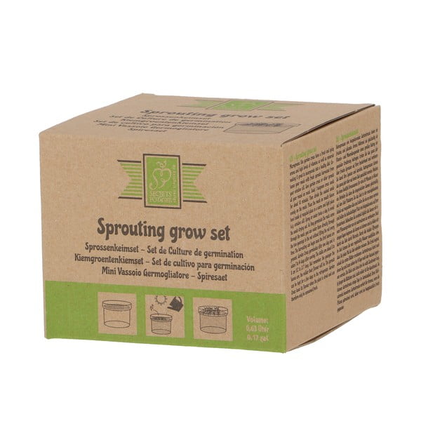 Üveg csíráztató tálka fűszernövényekhez  ø 12 cm – Esschert Design-image-3