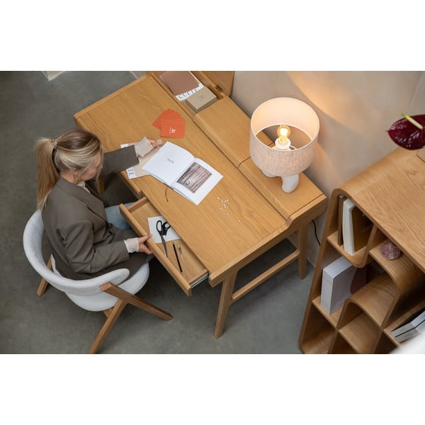 Szekreter típusú íróasztal 70x120 cm Kaat – Zuiver-image-4