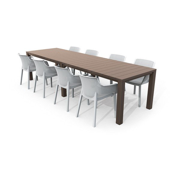 Kerti étkezőasztal 90x147.5 cm Julie – Keter-image-3