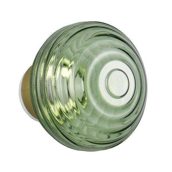 Zöld USB üveg LED fali lámpa ø 15,5 cm Earl – Reality