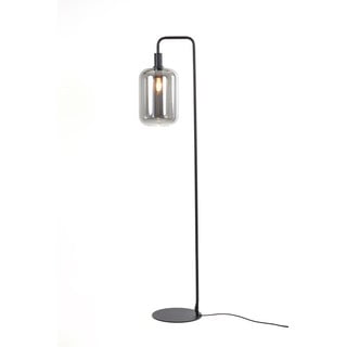 Fekete állólámpa (magasság 155 cm) Lekar – Light & Living