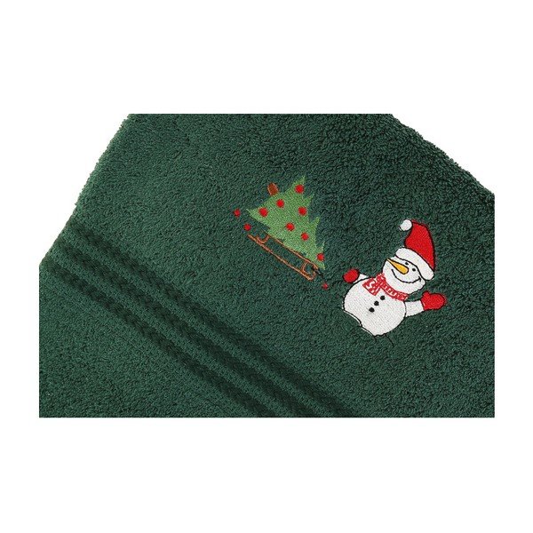 Corap Green Snowman 2 részes kéztörlő szett, 50 x 90 cm - Confetti-image-3