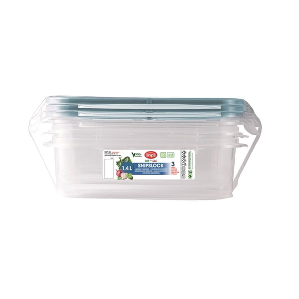 Élelmiszertartó doboz szett 3 db-os Snipslock – Snips-image-2