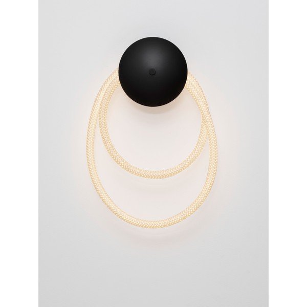 Fehér-matt fekete acél LED fali lámpa Ilane – Nova Luce-image-4
