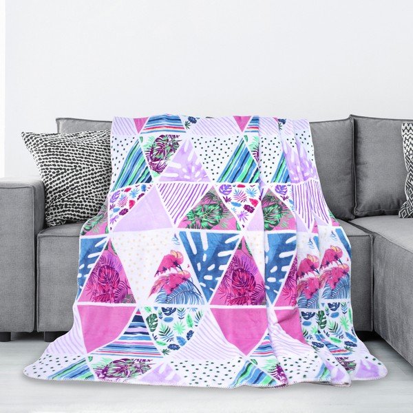 Kaleidoscope mikroszálas takaró, 220 x 240 cm - AmeliaHome-image-1