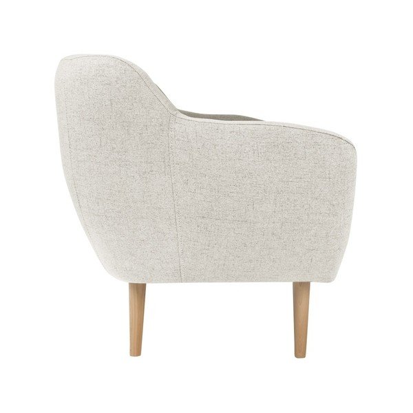Sicile krémszín 3 személyes kanapé világos lábakkal - Mazzini Sofas-image-3