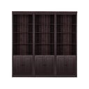 Barna borovi fenyő könyvespolc 222x223 cm Anita – Støraa