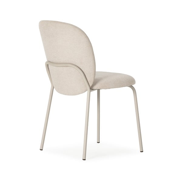 Krémszínű étkezőszék szett 4 db-os Daia – Marckeric-image-4