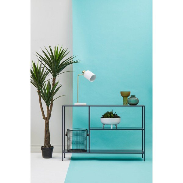 Szürke acél konzolasztal 30x120 cm Acero – Premier Housewares-image-3