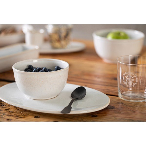 Roda fehér agyagkerámia tálka, ⌀ 13 cm - Costa Nova-image-1