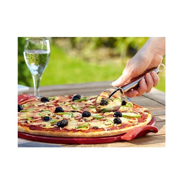Fekete pizzatányér, ⌀ 30 cm - Emile Henry-image-1