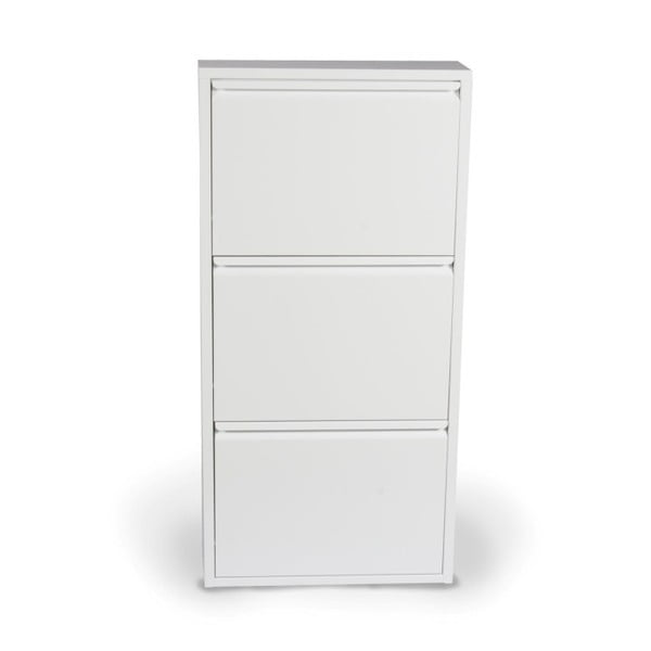 Alias fehér cipőtartó 3 billenő fiókkal - Evergreen House-image-4