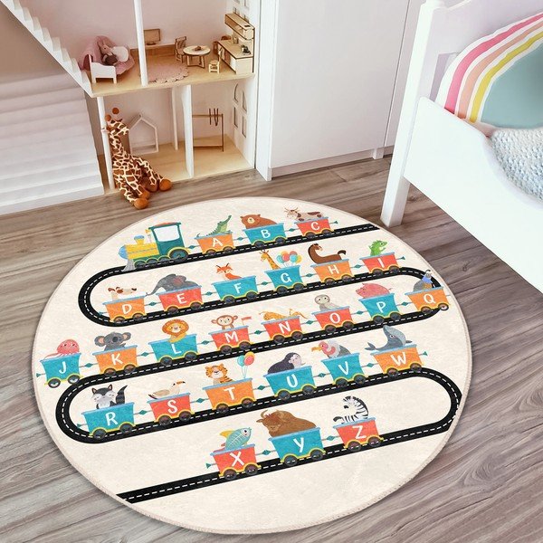 Gyerek szőnyeg ø 120 cm Comfort – Mila Home-image-4