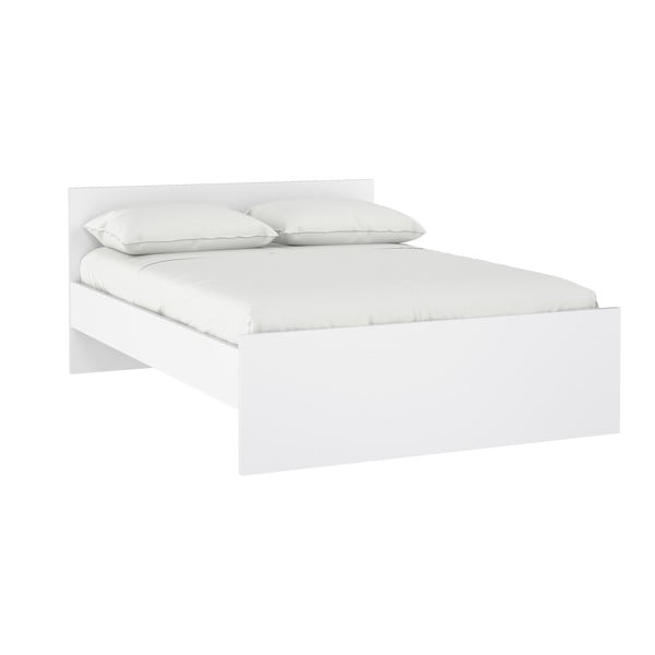 Fehér franciaágy 140x190 cm Naia – Tvilum