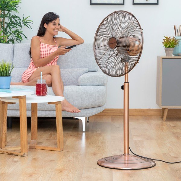 Retro rézszínű állítható ventilátor - InnovaGoods-image-4