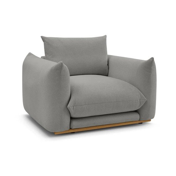 Szürke fotel Ernest – Bobochic Paris