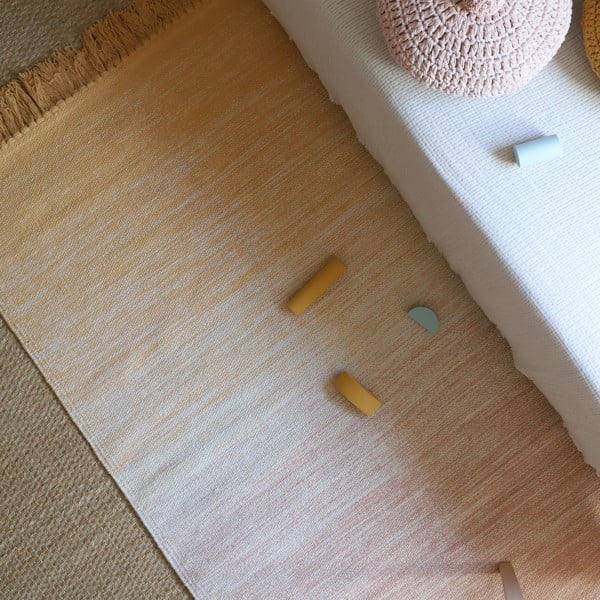 Narancssárga-rózsaszín mosható szőnyeg 100x150 cm Kirthy – Nattiot-image-4