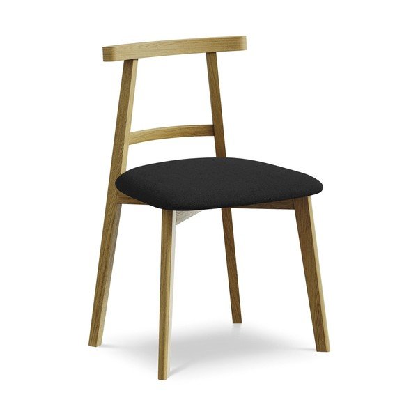 Fekete tömörfa étkezőszék Ohelo – Makamii