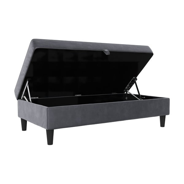 Szürke bársony lábtartó Hartford – Støraa-image-4