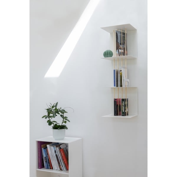 Fehér fém fali polc Teaser – UMAGE-image-4