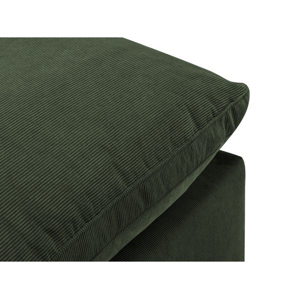 Galaxy sötétzöld középső rész moduláris kordbársony kanapéhoz - Windsor & Co Sofas-image-4