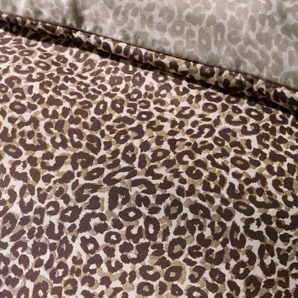 Barna egyszemélyes ágyneműhuzat 135x200 cm Animal Print – Catherine Lansfield-image-4